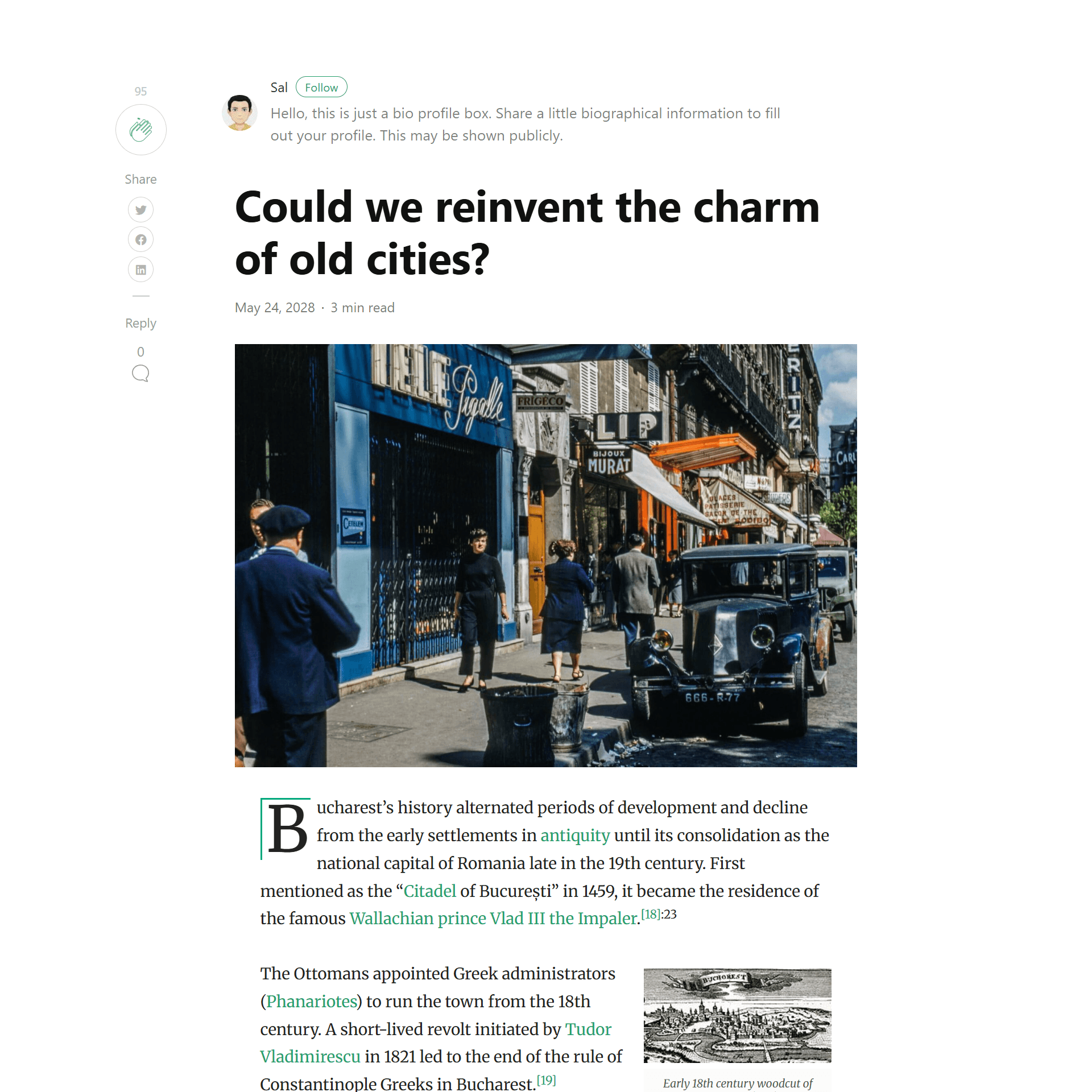 ARTICLE LAYOUT WordPress Theme WowThemes