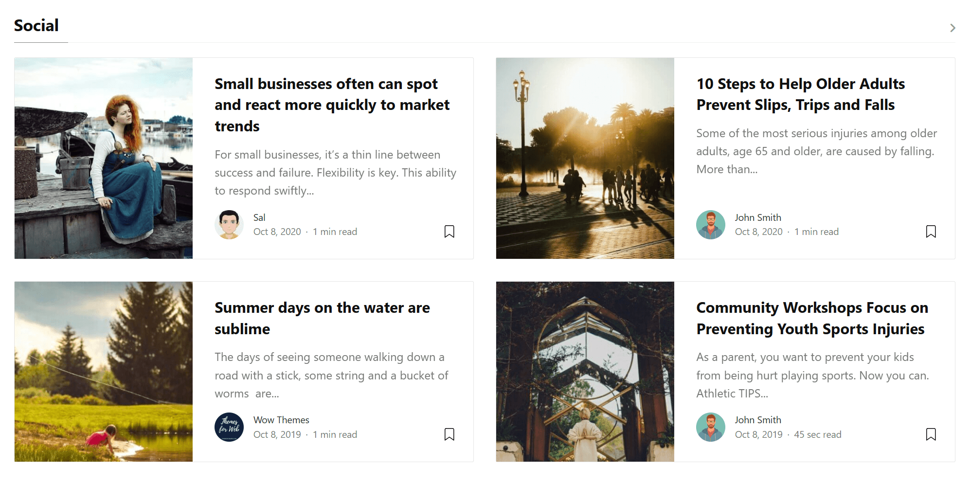 POSTS STYLE 2 COLUMNS LEFT IMAGE WordPress Theme WowThemes