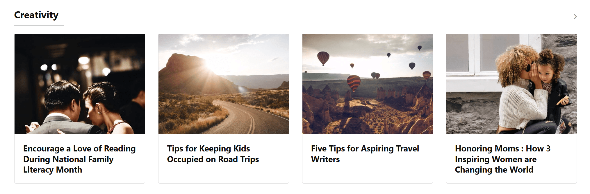POSTS STYLE 4 COLUMNS TOP IMAGE WordPress Theme WowThemes